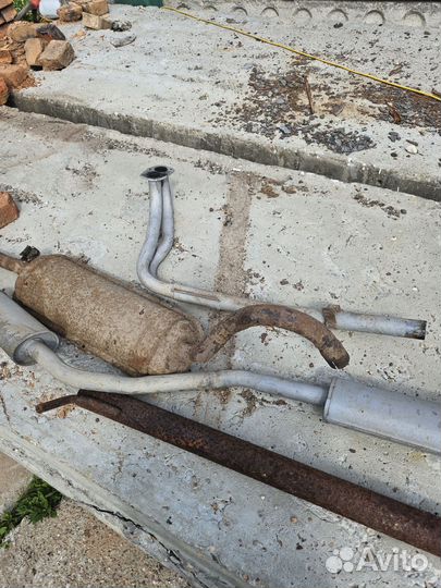 Глушитель ваз 2107