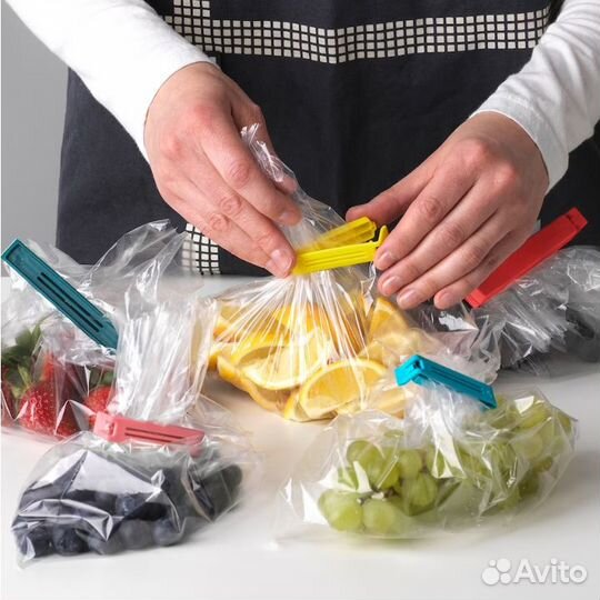 Бевара Зажим для пакетов икеа