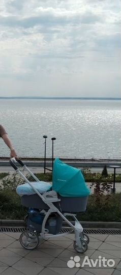 Прогулочная коляска 2 в 1 бу