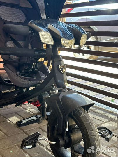 Трехколесный велосипед Lamborghini Egoist черный