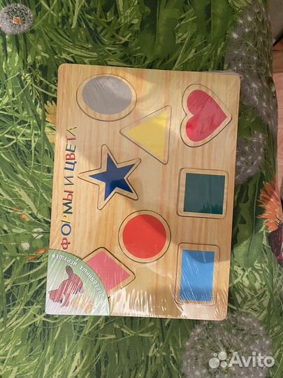 Деревянная развивающая игрушка