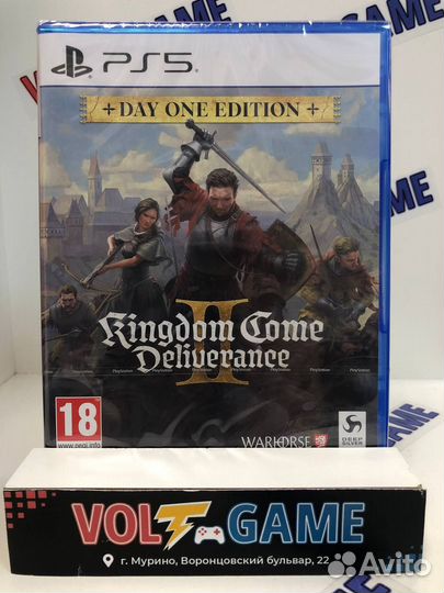 Kingdom Come 2 Deliverance Day One Edition PS5