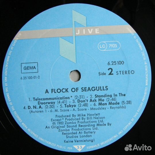 A flock OF seagulls - A flock OF seagulls / 1982 g