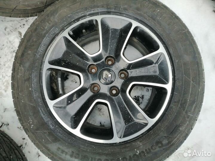 Оригинальные колёса r16 Renault duster kaptur arka