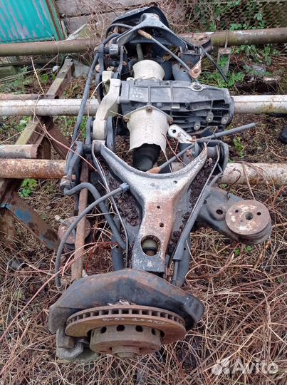 Редуктор задний пассат б-5+. Дизель 2.5