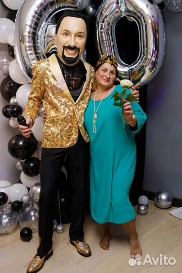 Ростовая кукла Стриптиз Пирожков Белый Мишка