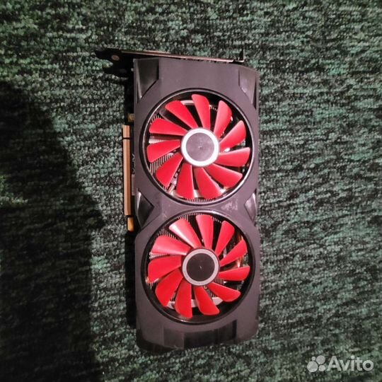 Видеокарта radeon rx580 8gb на запчасти