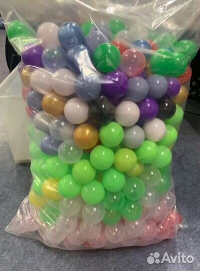 Наборы шариков для детских бассейнов