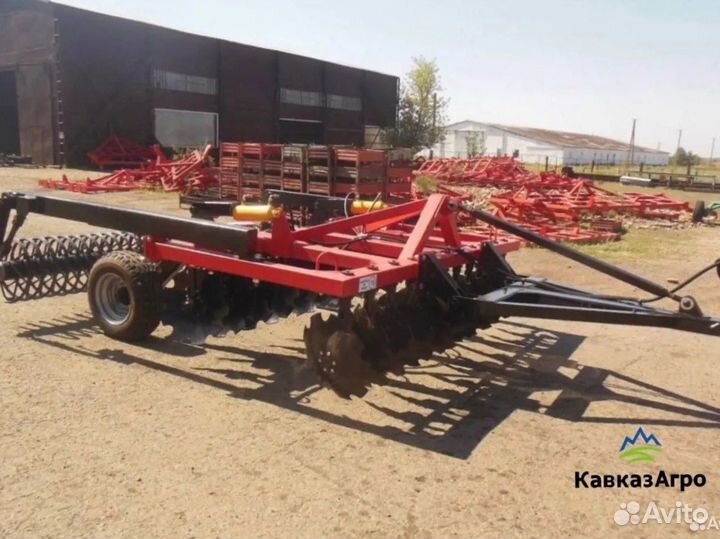 Борона дисковая 2,6х2 прицепная на мтз