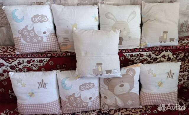 Бортики в кроватку