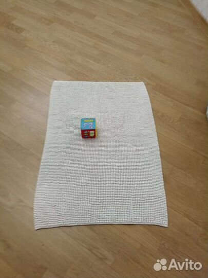 Белоснежный мягкий Коврик 60х90 см