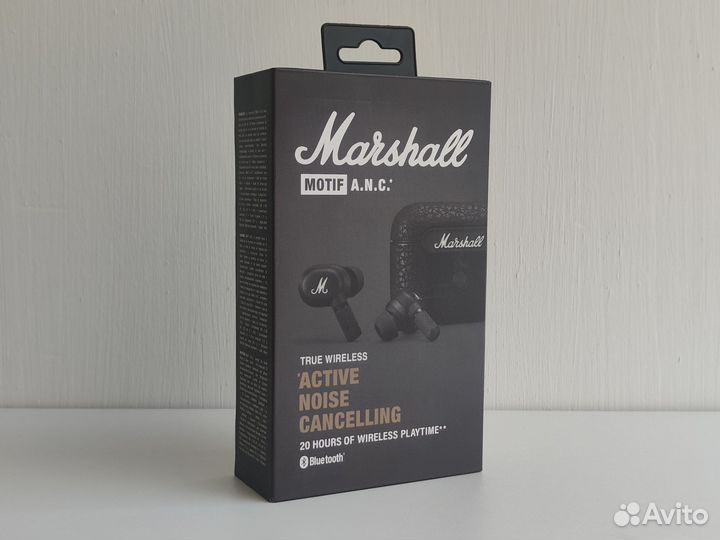 Наушники marshall motif anc маршал