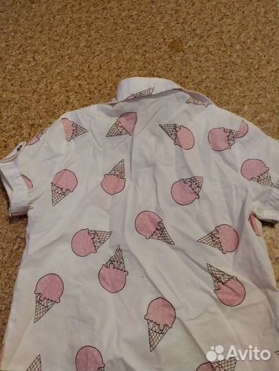 Летние блузки на девочку 134