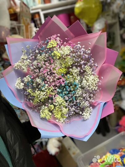 Букет из гипсофилы