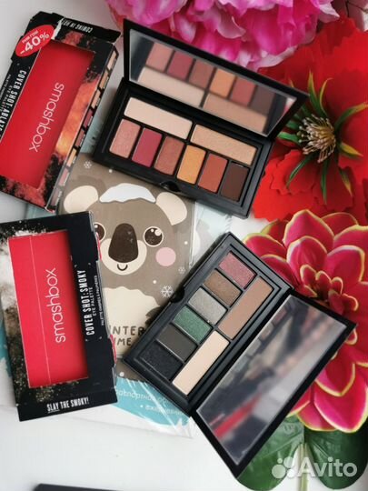 Smashbox тени, помада, карандаш для глаз