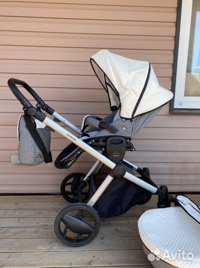 Коляска 2 В 1 junama diamond