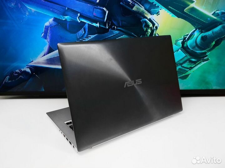 Тонкий ноутбук Asus i5 + Geforce + IPS