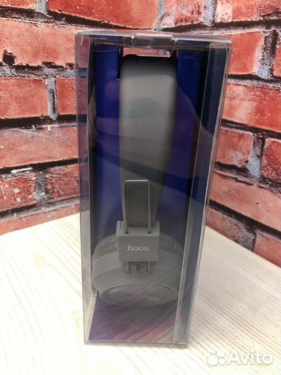 Bluetooth гарнитура hoco W25 Promise BT5.0 (серый)