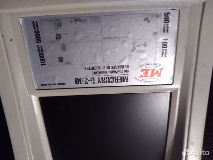 Детектор валют Mercury D-300