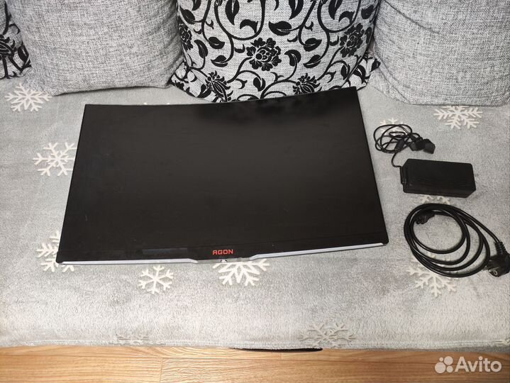 Монитор для компьютера 27 дюйма бу (битый)