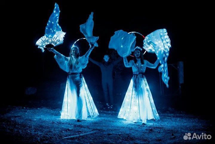 Танцы Артисты Аниматоры Световое шоу