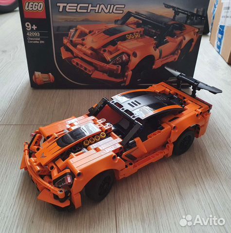 Lego Technic 42093. Шевроле Корвет