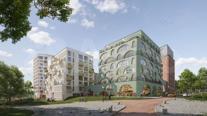 2-к. квартира, 90,8 м², 9/13 эт.