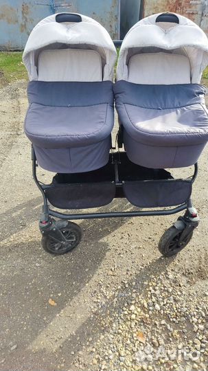 Коляска для двойни 2 в 1