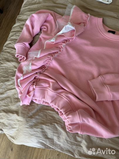 Свитшот с рюшами