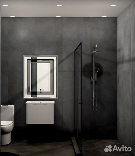 Керамогранит матовый 60x120 Matera Pitch