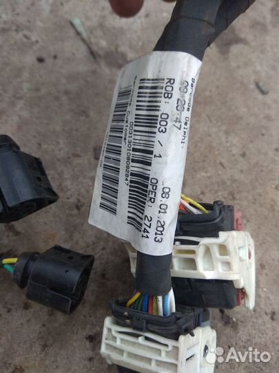 Проводка двигателя Пежо Ситроен на двигатель ер6