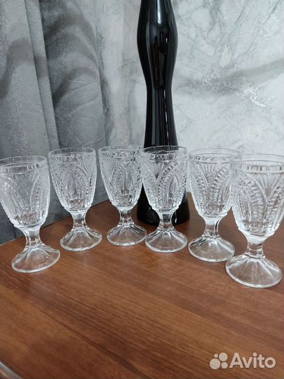 Фужеры хрустальные СССР