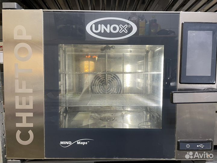 Пароконвектомат unox cheftop