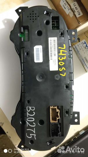 Приборка Chrysler town and country. Dodge grand ca