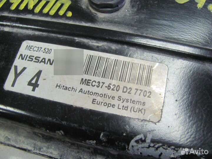 Блок управления двигателем Nissan Note E11 2006-20