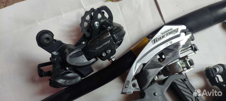 Переключатели, манетки, тормоза, втулки, и др