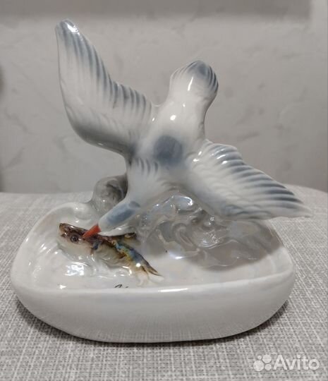 Фарфоровая пепельница ГДР Foreign