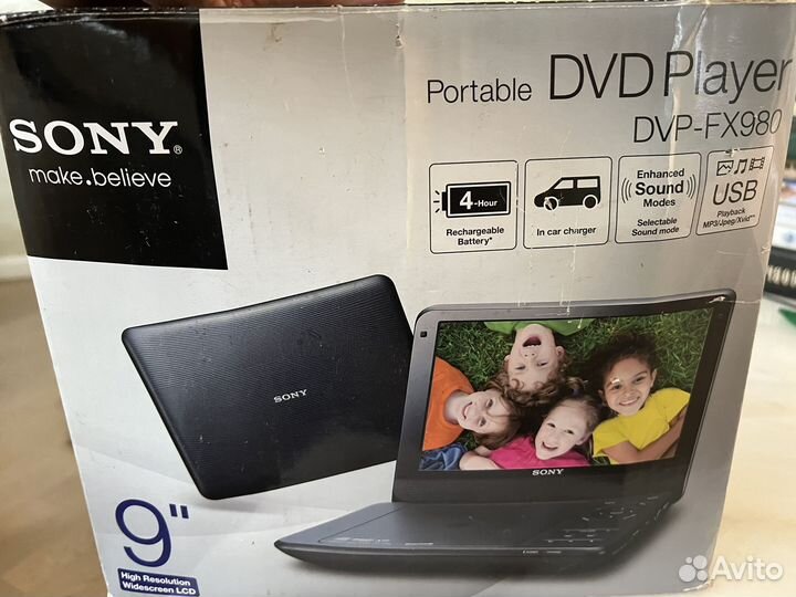 Portable Sony DVD/CD Player