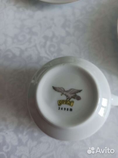 Чайная пара фарфор