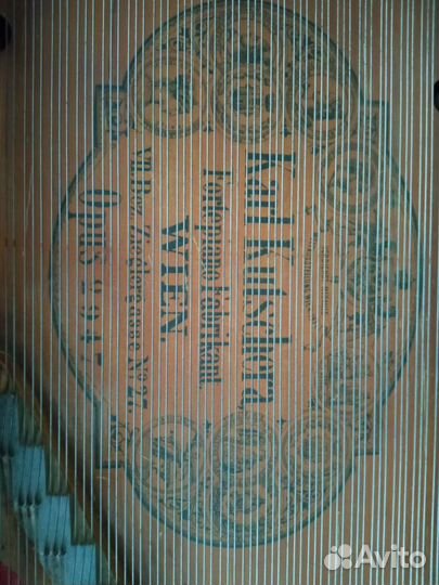 Рояль Karl Kutschera 1873 г