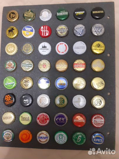 Коллекция пивных крышек