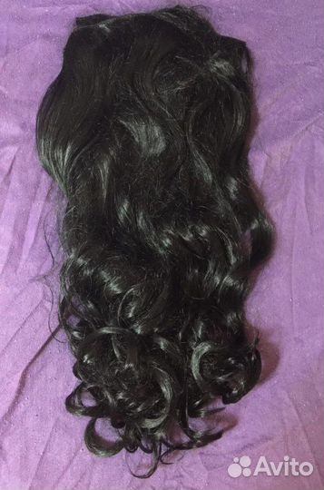 Волосы на заколках