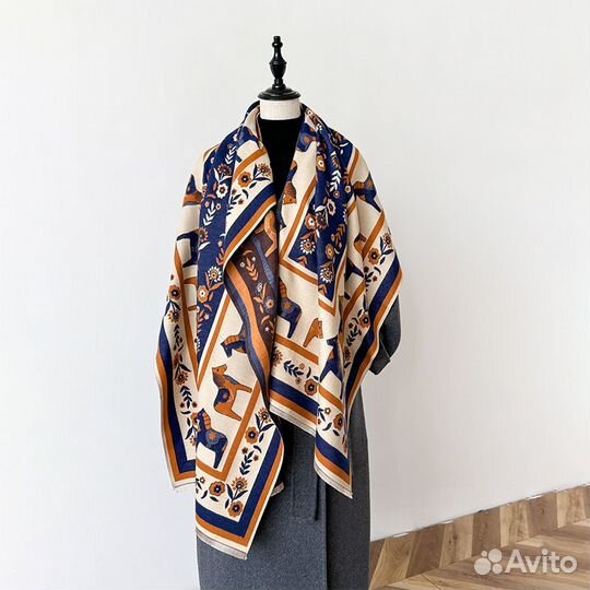 Шарф Hermes палантин 2024