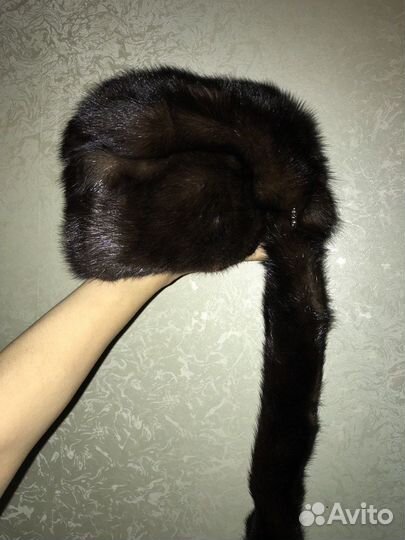 Шапка норковая женская новая