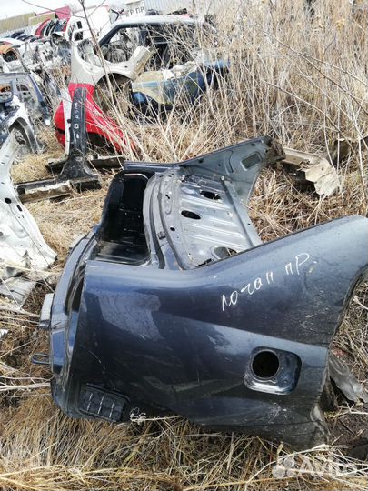 Задняя часть крыло renault logan 1