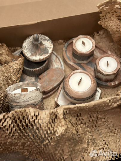 Подарочный набор из ароматических свечей