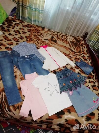 Пакетом,джинсы,флиска,юбки, рубашка