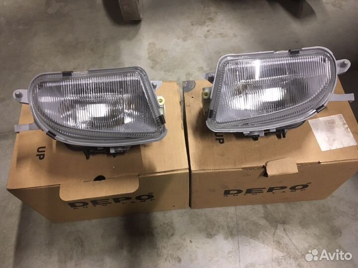 Противотуманные фары mercedes w210