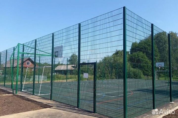 Забор сетка 3D