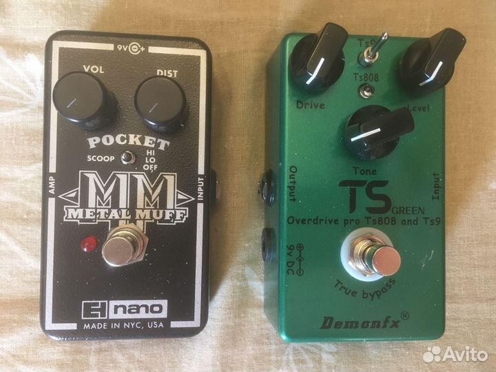 Гитарные педали эффектов